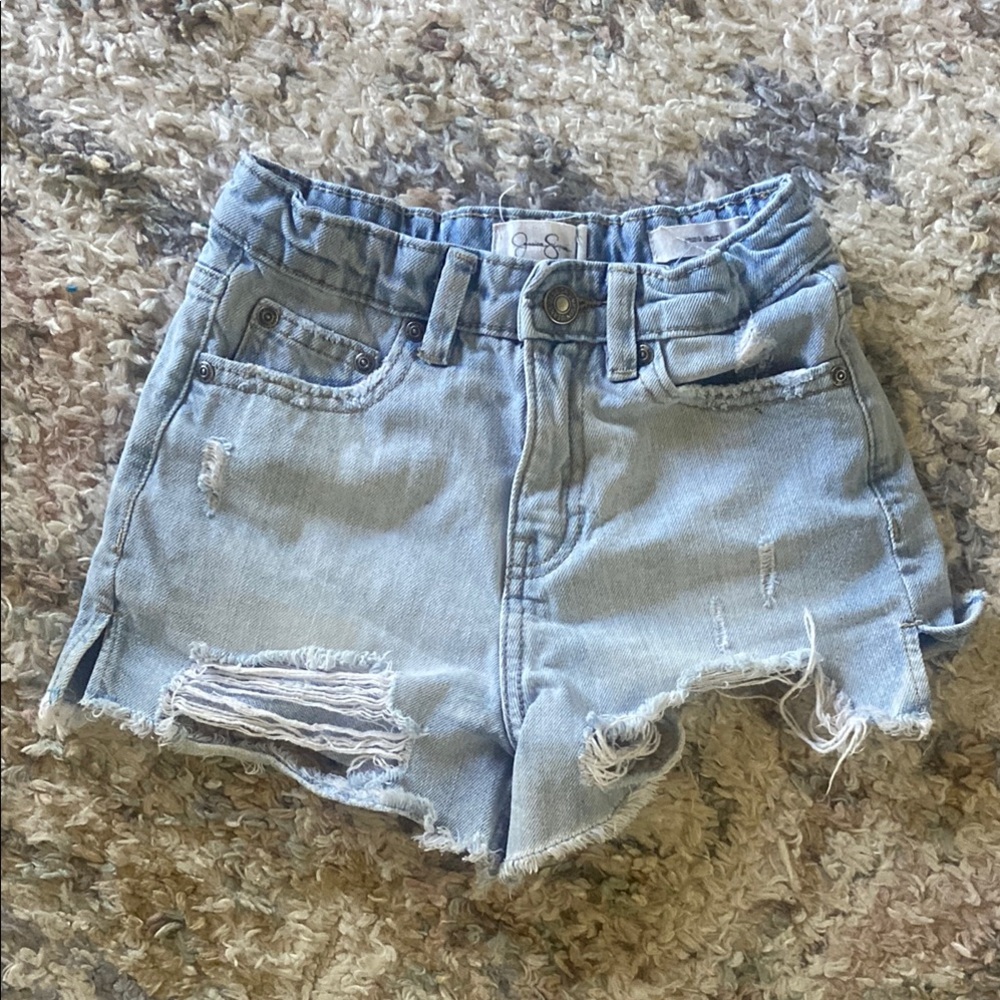 Jessica Simpson Light Blue Jean Shorts